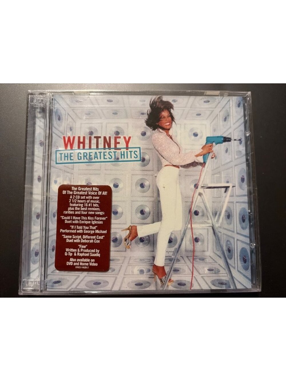NWT Whitney The Greatest Hits 2-Disc CD Set Remixes Rarities & Exclusive Tracks